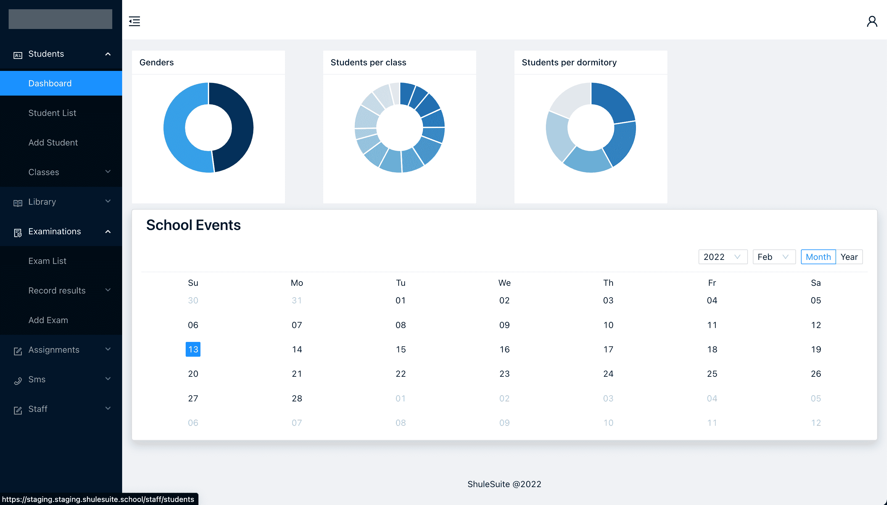 Parents & students portal image